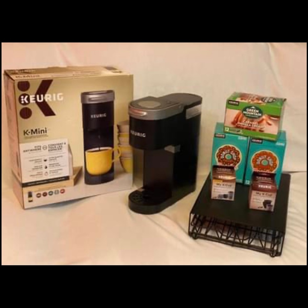 Keurig K Mini single serve coffee maker and MORE!